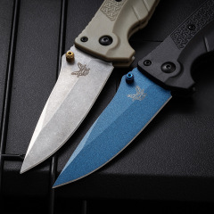 BM Water Adira Folding Knife 3.50" CPM-MagnaCut Stonewashed Drop Point Blade, Grivory Handles - 18060