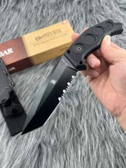 KA-BAR Mark I 5557 Fixed Blade Knife 4.72" 1095 Clip Point Blade, Grivory Handles