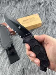 KA-BAR Mark I 5557 Fixed Blade Knife 4.72" 1095 Clip Point Blade, Grivory Handles