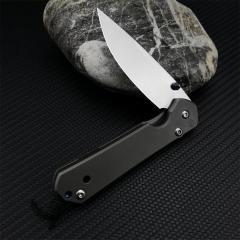 Chris Reeve Small Sebenza Folding Knife 2.76" D2 Blade, Titanium Handles, Frame Lock