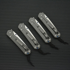 Chris Reeve Small Sebenza Folding Knife 2.6" 8Cr13mov Drop Point, Carbon Fiber Handles-Frame Lock