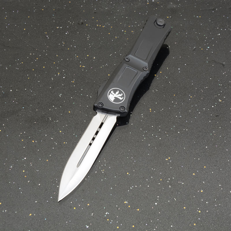 MT Combat Troodon AUTO OTF Knife 3.74" D2 Blade, Aviation Aluminum Handles