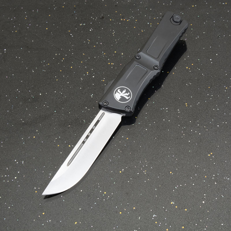 MT Combat Troodon AUTO OTF Knife 3.74" D2 Blade, Aviation Aluminum Handles