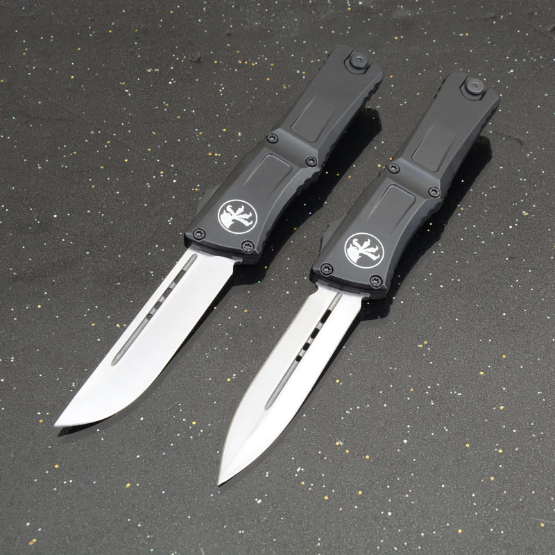 MT Combat Troodon AUTO OTF Knife 3.74" D2 Blade, Aviation Aluminum Handles