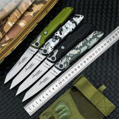 Large Italy AKC Godfather Stiletto Colt OTF AUTO Knife 4.37" 440C Steel Blade, Nylon Fiber Handles