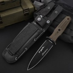 Boker Applegate-Fairbairn 5.5 Premium Dagger 5-1/2" Blade with Micarta Handles