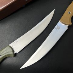 BM Hunt Meatcrafter Fixed Blade Knife 6.06" CPM-154 Cerakoted Trailing Point, G10 Handle - 4050-1