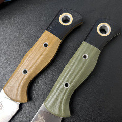 BM Hunt Meatcrafter Fixed Blade Knife 6.06" CPM-154 Cerakoted Trailing Point, G10 Handle - 4050-1