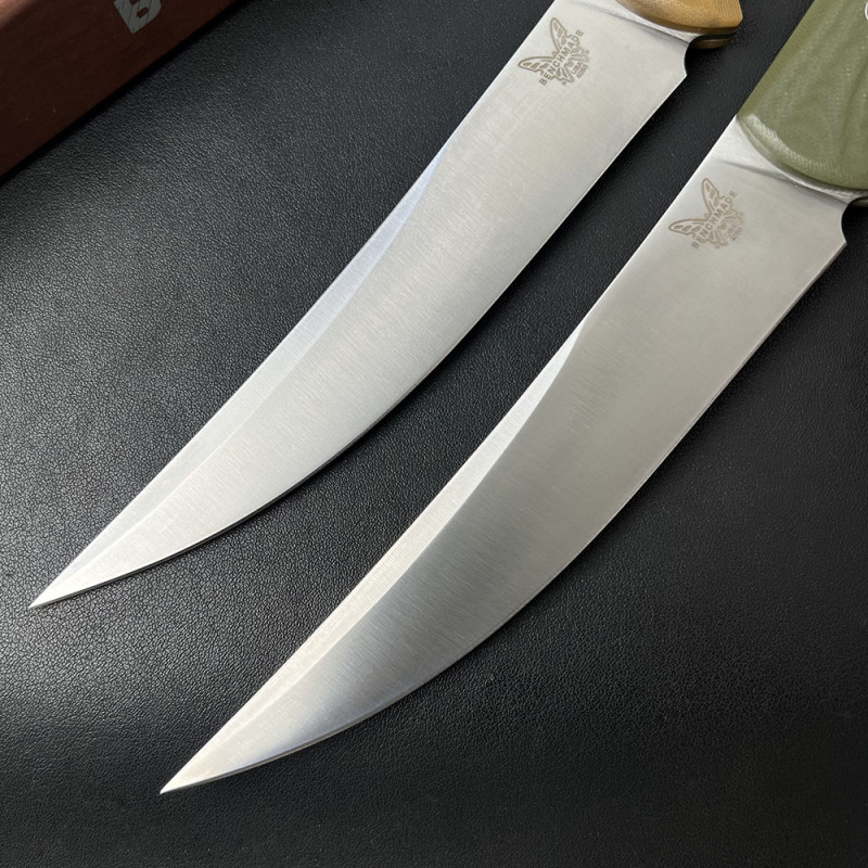 BM Hunt Meatcrafter Fixed Blade Knife 6.06" CPM-154 Cerakoted Trailing Point, G10 Handle - 4050-1