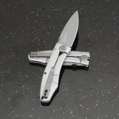 Kershaw 3440 Launch Folding Knife 3.15" 8cr13 Blade, All-Steel Handles