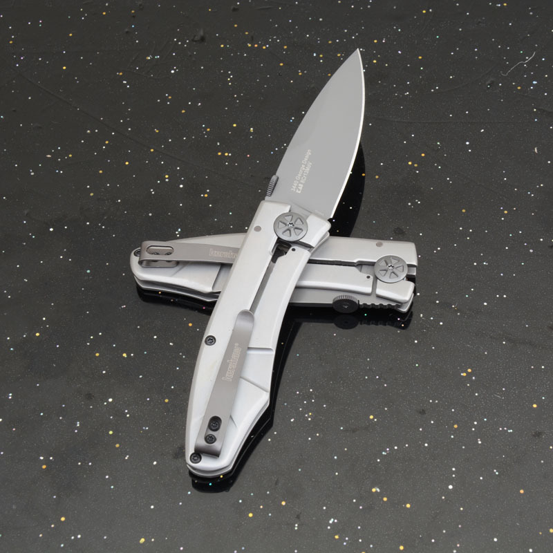 Kershaw 3440 Launch Folding Knife 3.15" 8cr13 Blade, All-Steel Handles