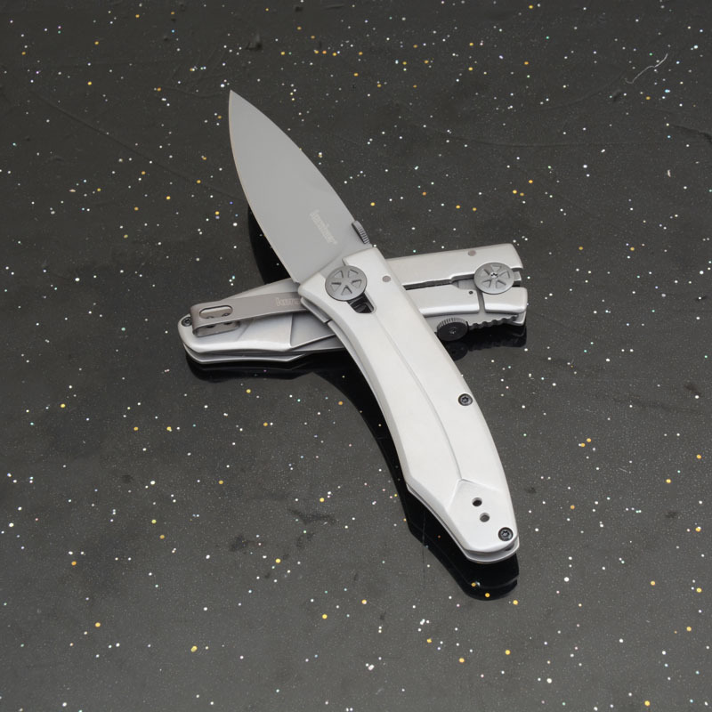 Kershaw 3440 Launch Folding Knife 3.15" 8cr13 Blade, All-Steel Handles