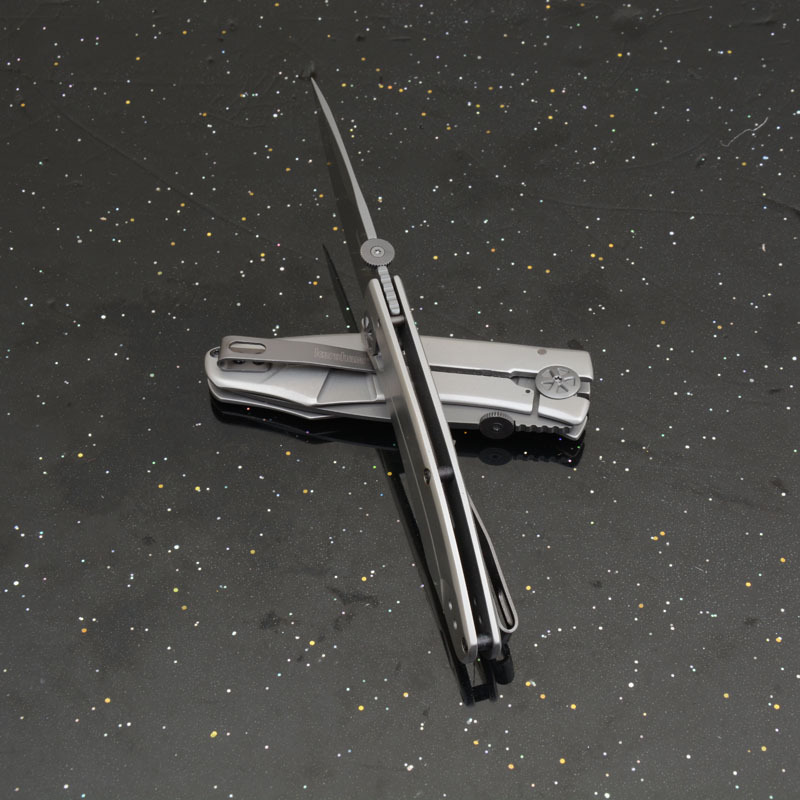 Kershaw 3440 Launch Folding Knife 3.15" 8cr13 Blade, All-Steel Handles