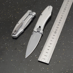 Kershaw 3440 Launch Folding Knife 3.15" 8cr13 Blade, All-Steel Handles