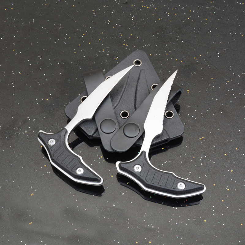 2PC/Set MT Claw karambit Tactical Fixed Blade Knife