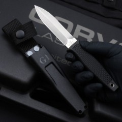 FK G1 Survival Fixed Blade Knife 3.58" Satin CPM-20CV Blade, Thermorun Handles and Sheath