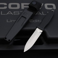 FK G1 Survival Fixed Blade Knife 3.58" Satin CPM-20CV Blade, Thermorun Handles and Sheath