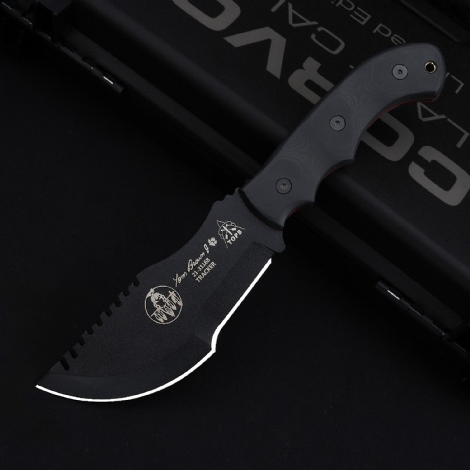 TOPS Tracker Tactical Fixed Blade Knife