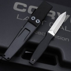 FK G1 Survival Fixed Blade Knife 3.58" Satin CPM-20CV Blade, Thermorun Handles and Sheath