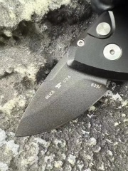 BK 839 Mini Deploy AUTO Folding Knife 1.89" 154CM Drop Point Blade, Aluminum Handles