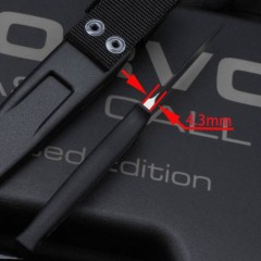 FK G1 Survival Fixed Blade Knife 3.58" Satin CPM-20CV Blade, Thermorun Handles and Sheath