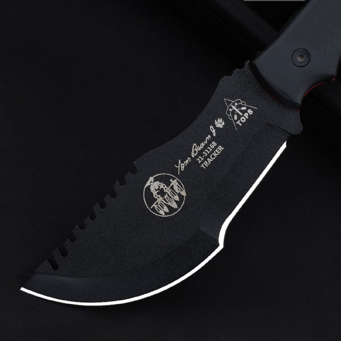 TOPS Tracker Tactical Fixed Blade Knife