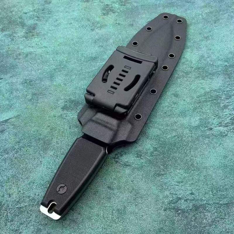 Extrema Ratio Imperial Guard Fixed Knife 7.01" Black AUS8 Single Edge Blade, G10 Handles