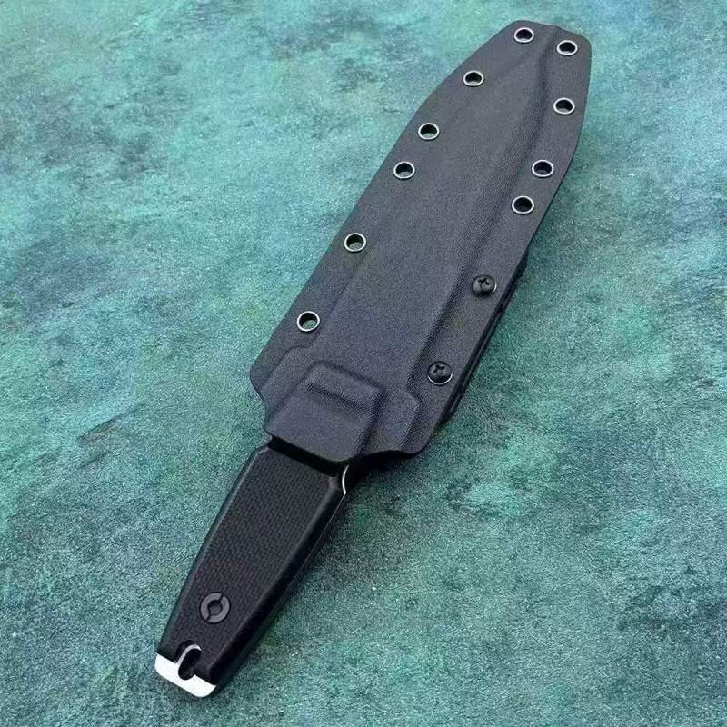 Extrema Ratio Imperial Guard Fixed Knife 7.01" Black AUS8 Single Edge Blade, G10 Handles