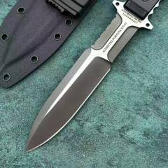 Extrema Ratio Imperial Guard Fixed Knife 7.01" Black AUS8 Single Edge Blade, G10 Handles