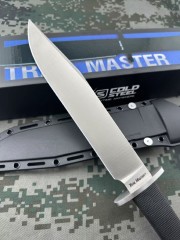 Cold Steel Trail Master Fixed Blade Knife 9.49" SK-5 Bowie Plain Blade, KratonR Handles