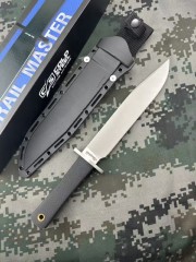 Cold Steel Trail Master Fixed Blade Knife 9.49" SK-5 Bowie Plain Blade, KratonR Handles