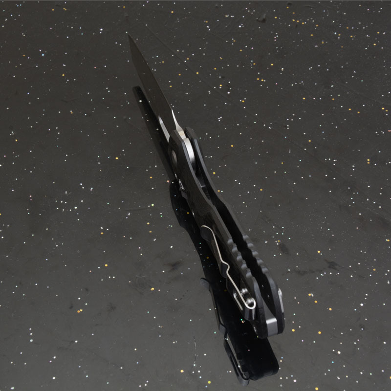 MT MSI RAM-LOK Manual Folding Knife 3.54" M390MK Plain Blade, Carbon Fiber Handles, AXIS Lock