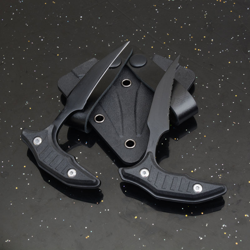 2PC/Set MT Claw karambit Tactical Fixed Blade Knife