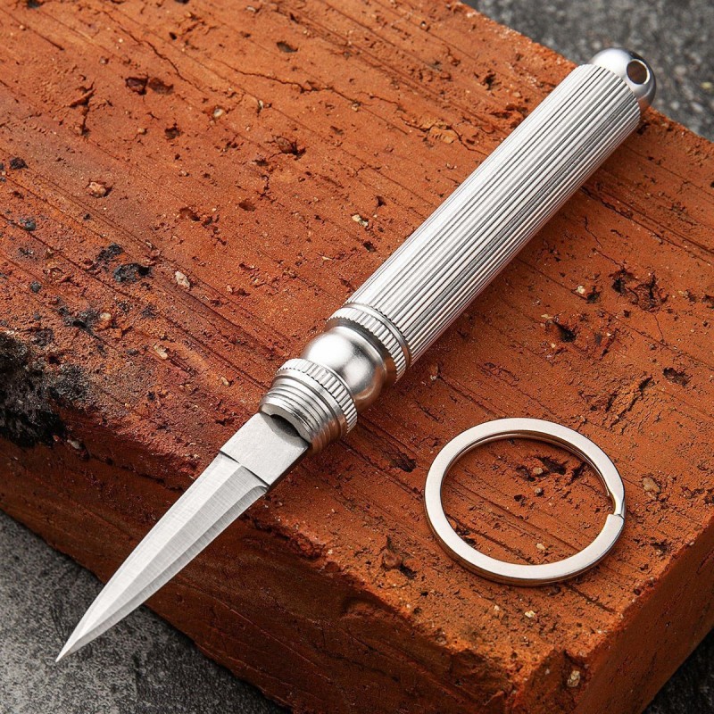 Outdoor Multi Functional detachable Pencil Mini Key Knife
