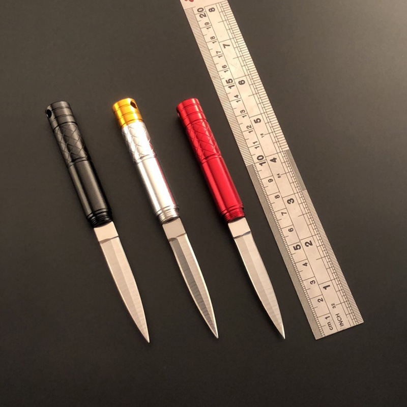 Outdoor portable Pencil Mini Key Knife