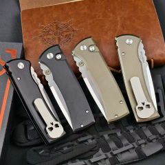 Pro-Tech Chaves Redencion 229 Auto OTF Knife 3.35" S35VN Blade, Aluminum Handles