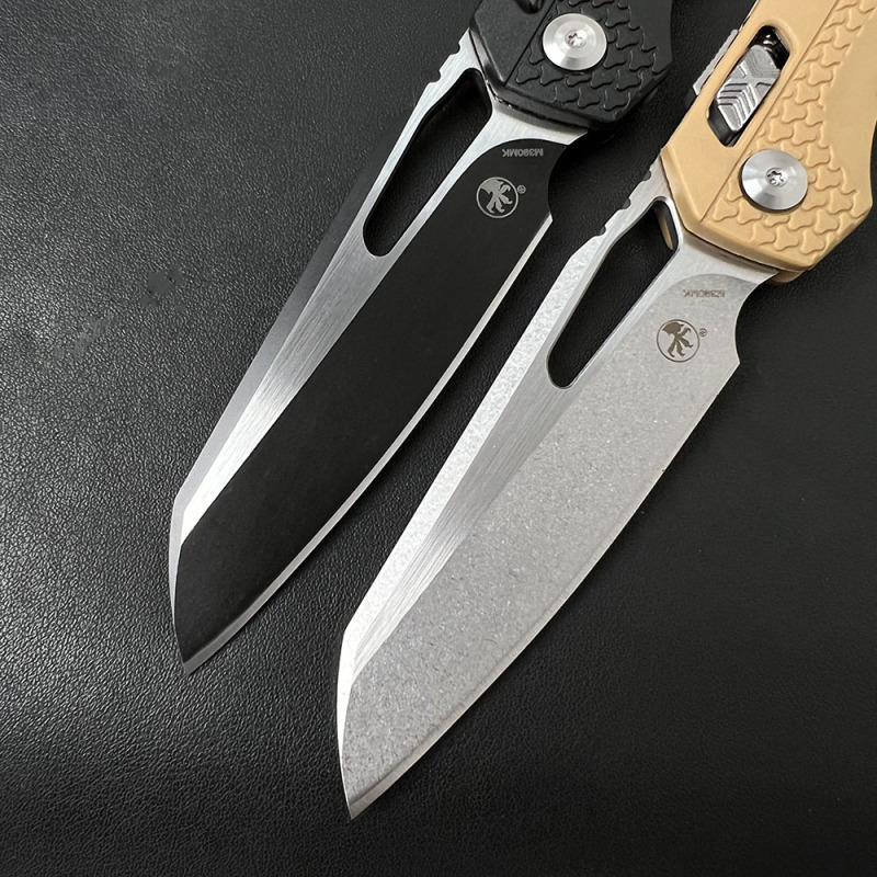 MT MSI RAM-LOK Manual Folding Knife 3.54" M390MK Plain Blade, Nylon Fiber Handles