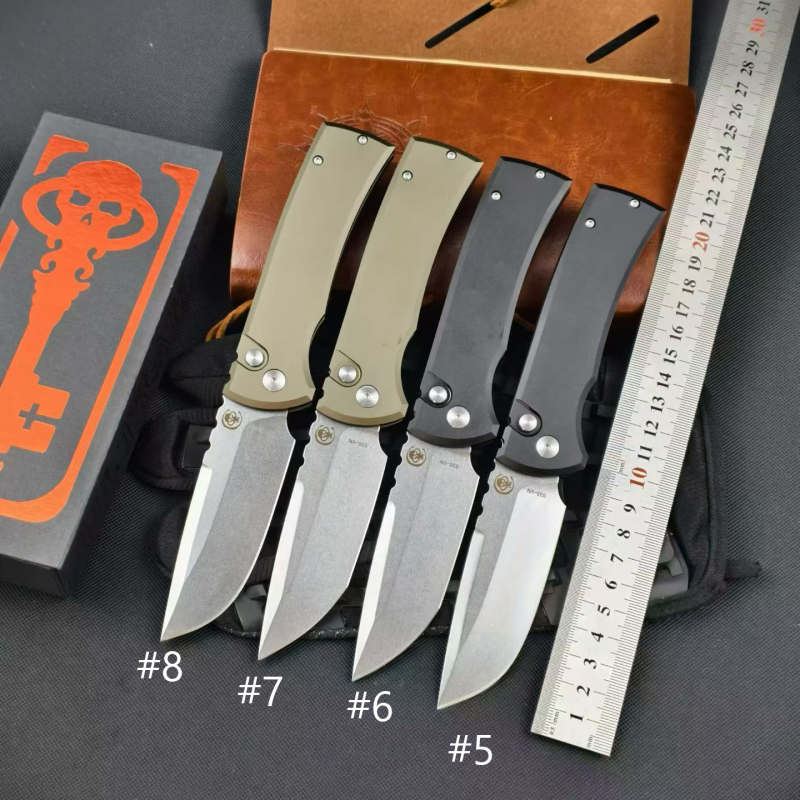 Pro-Tech Chaves Redencion 229 Auto OTF Knife 3.35" S35VN Blade, Aluminum Handles