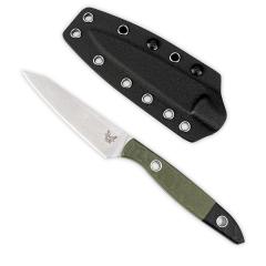 BM 4045 Knife Fixed Blade 3.82" 9Cr13 Blade, OD G10 Handles