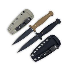 MKC Fixed Blade Knife 4.33" 9Cr13 Blade, G10 Handles