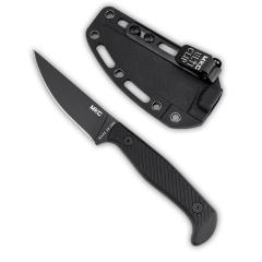 MKC Fixed Blade Knife 3.74" 8Cr13 Blade, Nylon Fiber Handles