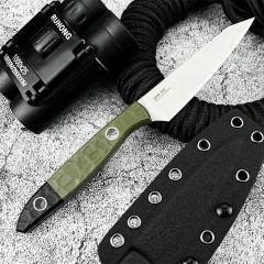 BM 4045 Knife Fixed Blade 3.82" 9Cr13 Blade, OD G10 Handles