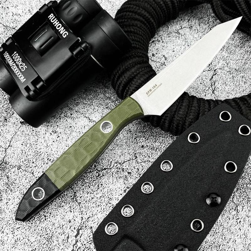 BM 4045 Knife Fixed Blade 3.82" 9Cr13 Blade, OD G10 Handles