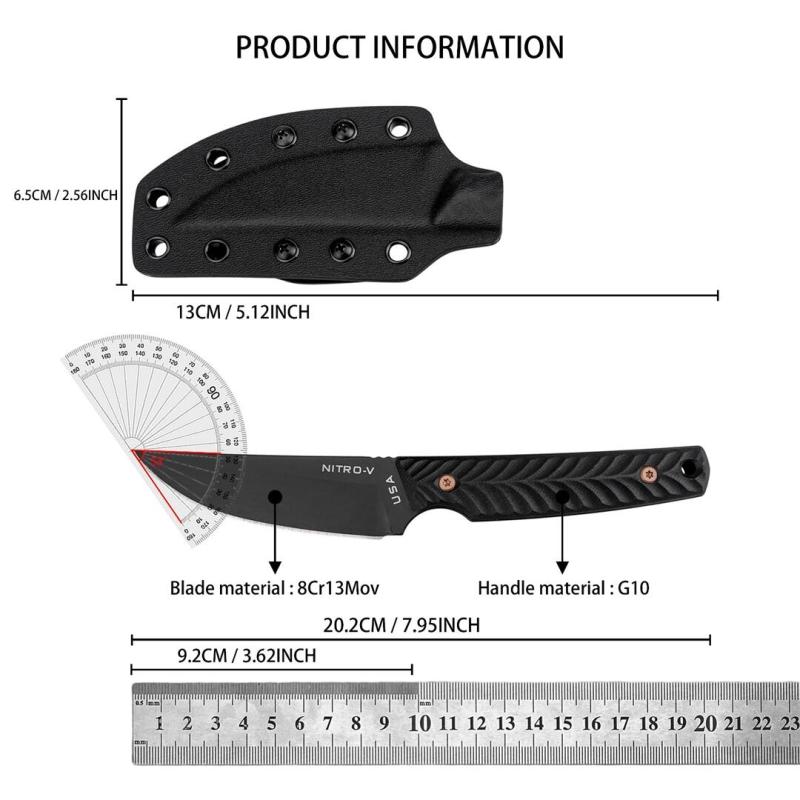 RMJ-USA Tactical Fixed Blade Knife