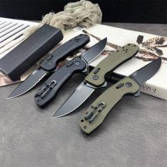SOG TAC XR Folding Knife 3.54" 440c Plain Blade, Nylon Fiber Handles