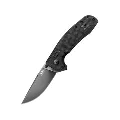 SOG TAC XR Folding Knife 3.54" 440c Plain Blade, Nylon Fiber Handles