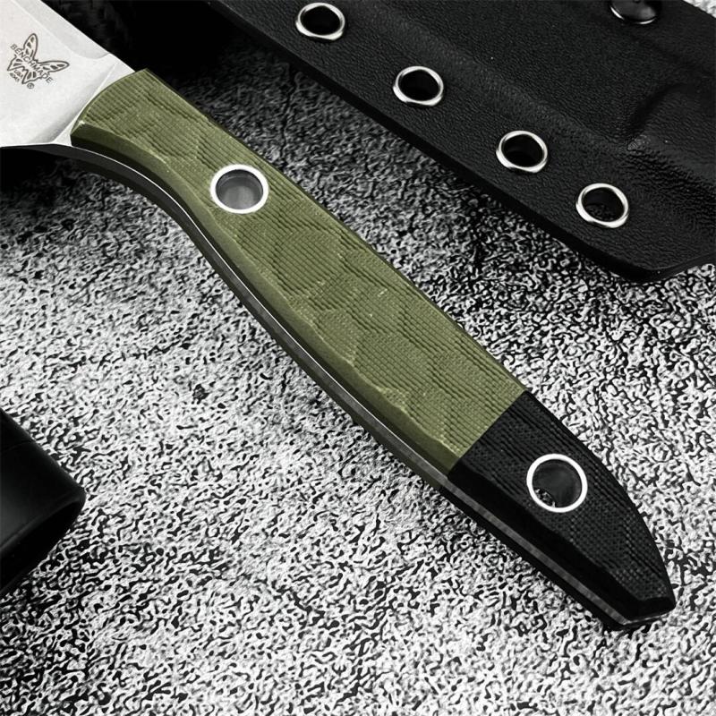 BM 4045 Knife Fixed Blade 3.82" 9Cr13 Blade, OD G10 Handles