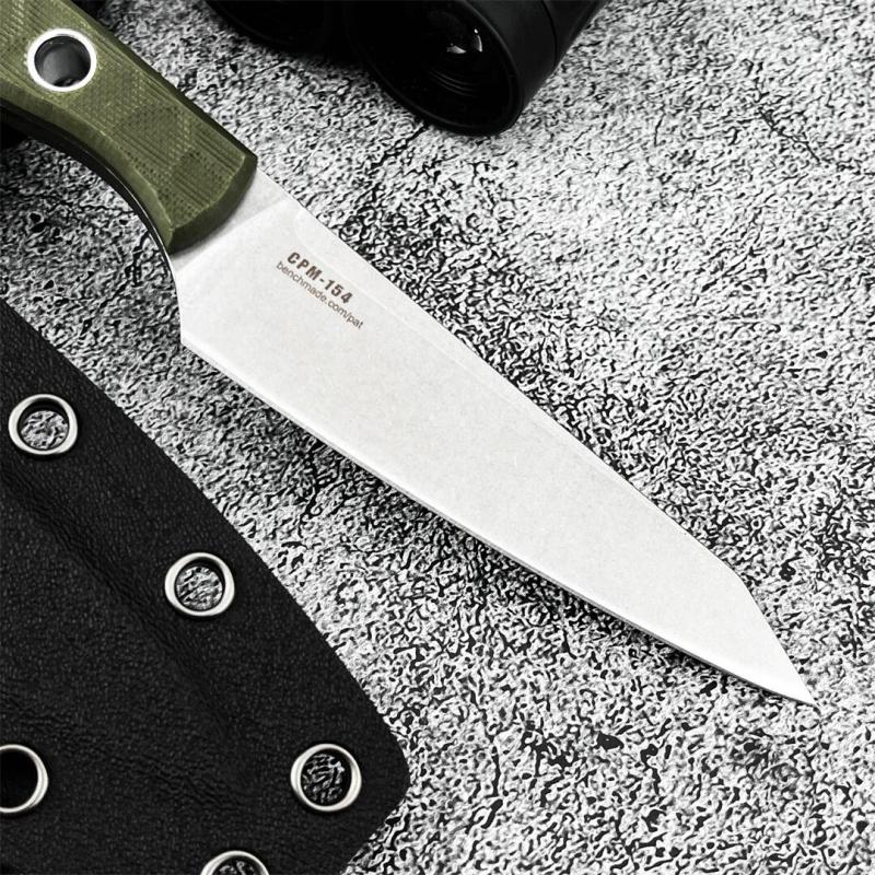 BM 4045 Knife Fixed Blade 3.82" 9Cr13 Blade, OD G10 Handles