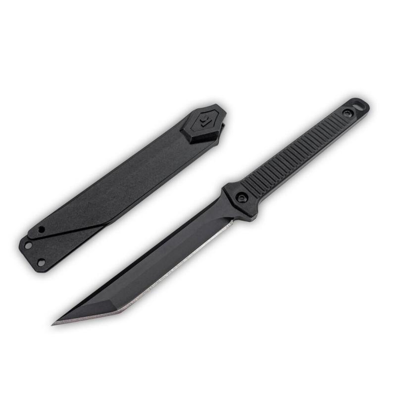 Kershaw 4008 Fixed Blade Knife 3.66" 8cr13 Blade, Nylon Fiber Handles