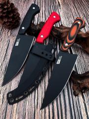 MKC Kitchen Fixed Blade Knife 5.91" 9Cr13 Blade, G10 Handles